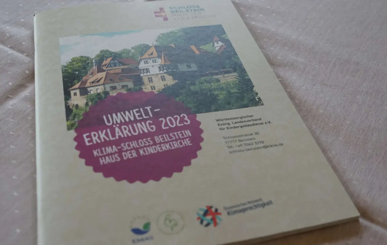 Das Schloss Beilstein ist Grüner Gockel- und EMAS-zertifiziert.