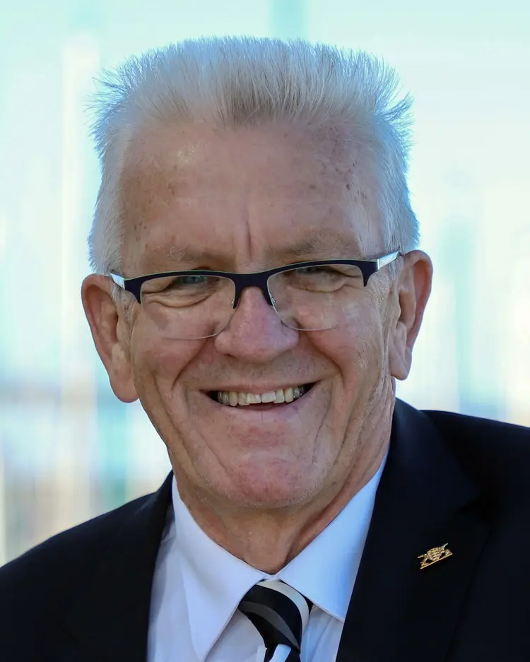Winfried Kretschmann (Grüne), Ministerpräsident von Baden-Württemberg.