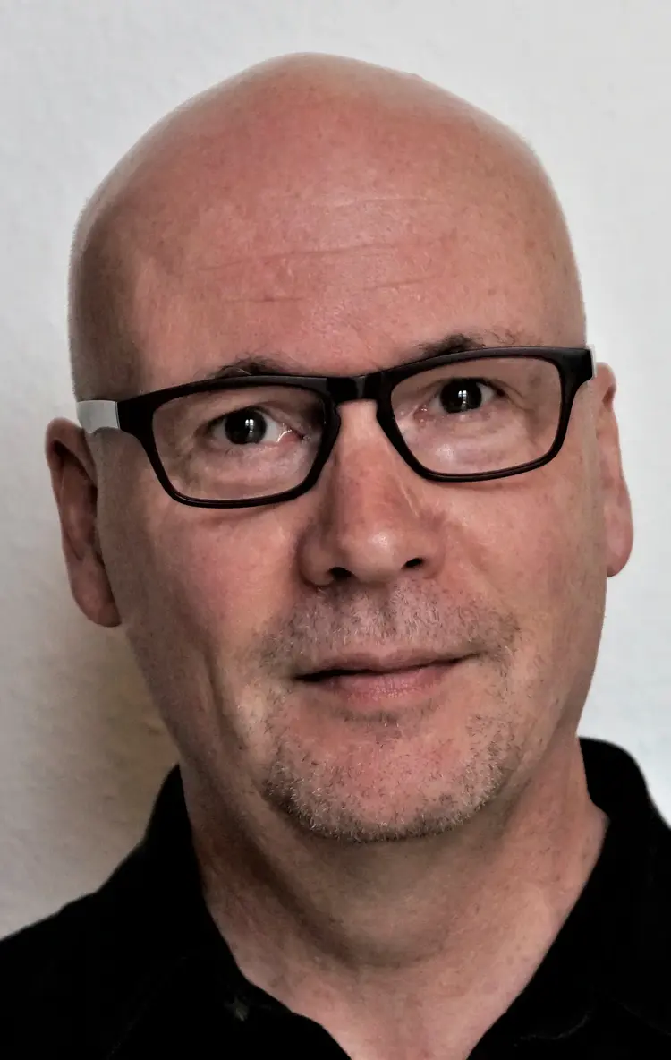 Der Kunstbeauftragte der Evangelischen Landeskirche in Württemberg, Johannes Koch.