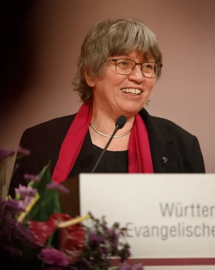 Synodalpräsidentin Inge Schneider