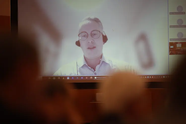 26-Zusammenschluss-Brackenheim-Heilbronn- Christoph Müller -Herbstsynode-2024-Gottfried-Stoppel Herbsttagung der Württembergischen evangelischen Landessynode im Hospitalhof.