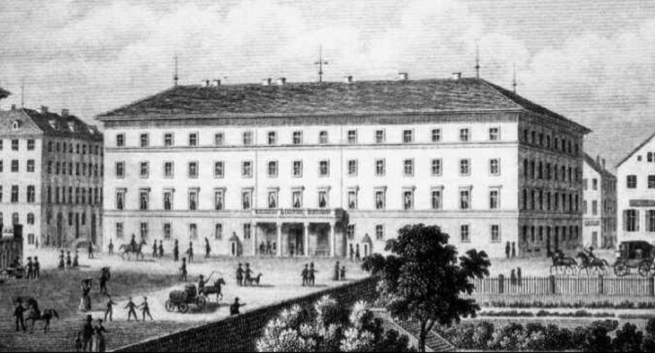 1834 Neue Kanzlei „Stockgebäude“