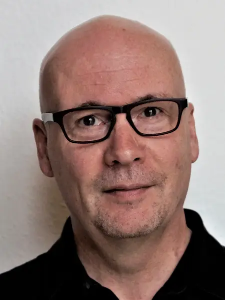 Johannes Koch, Kunstbeauftragter der Landeskirche, berät unter anderem Kirchengemeinden in künstlerischen Fragen.