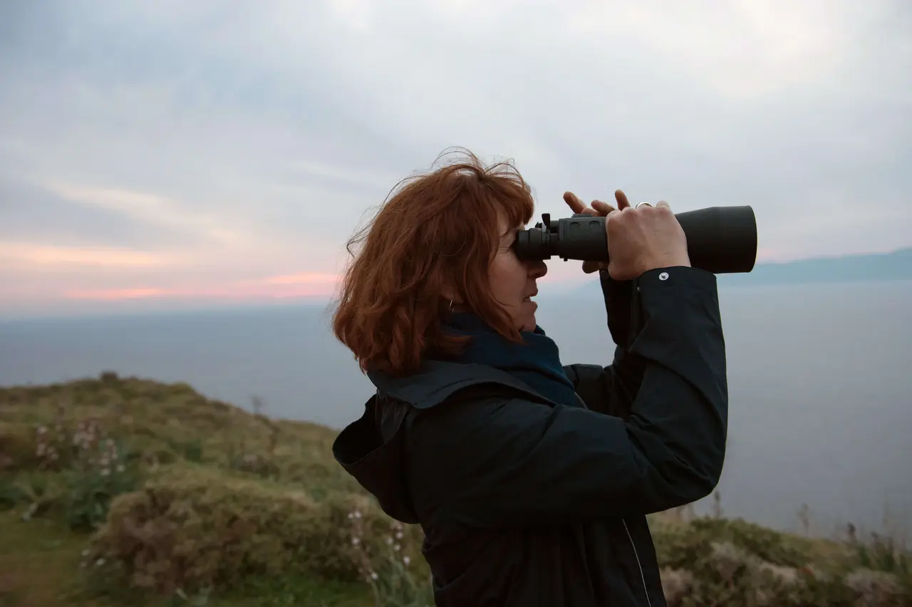 Ute Wolfangel auf Lesbos