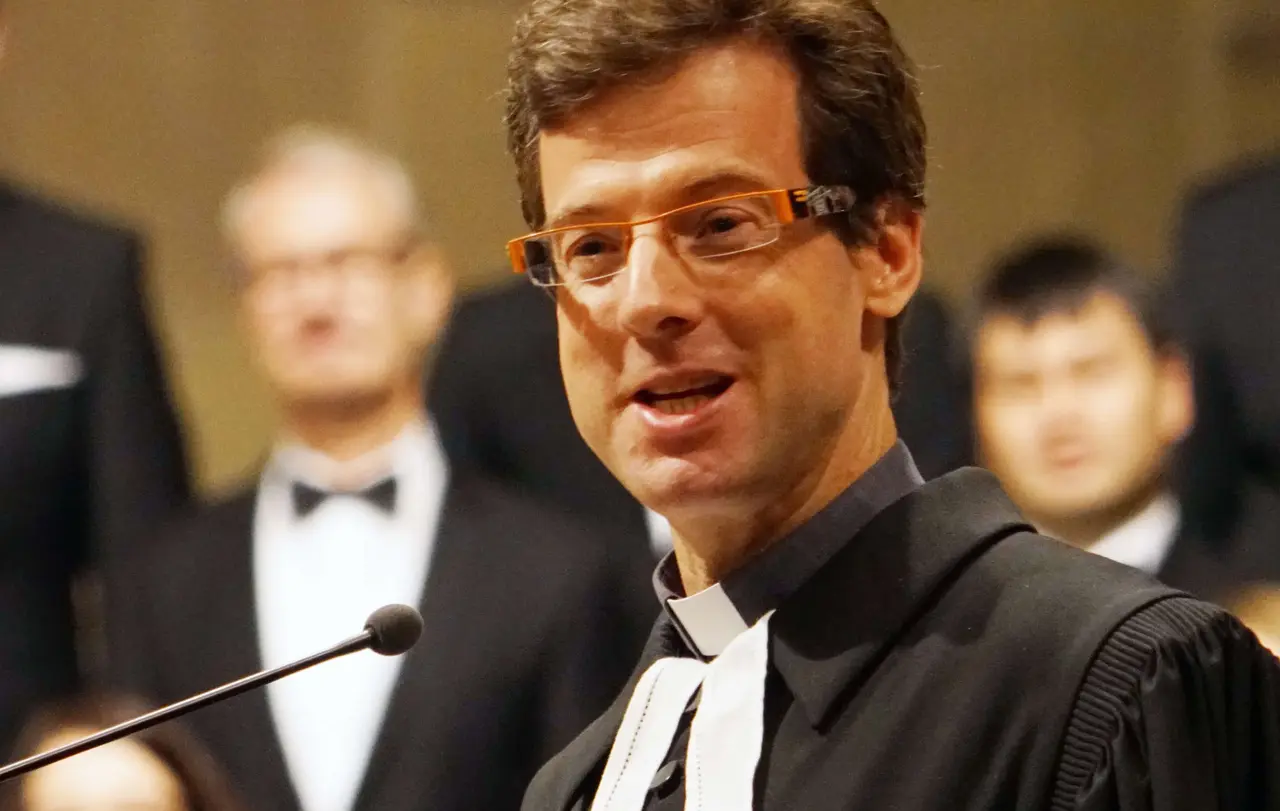 Matthias Vosseler, Pfarrer an der Stiftskirche in Stuttgart.