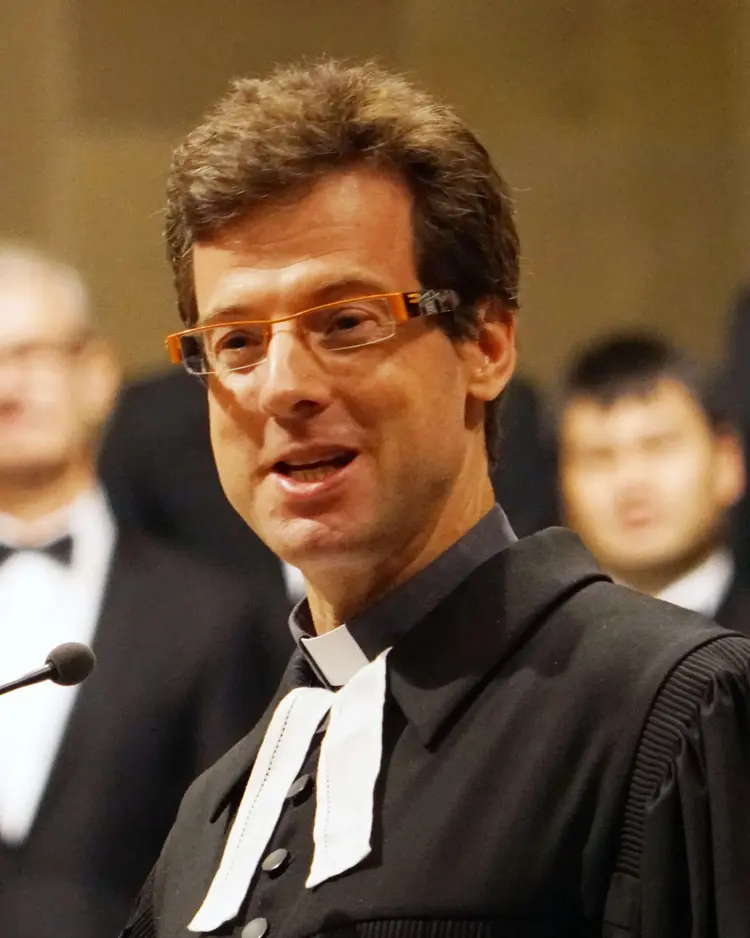 Matthias Vosseler, Pfarrer an der Stuttgarter Stiftskirche, wurde am Sonntag „Stimmenkönig“ in ganz Württemberg.