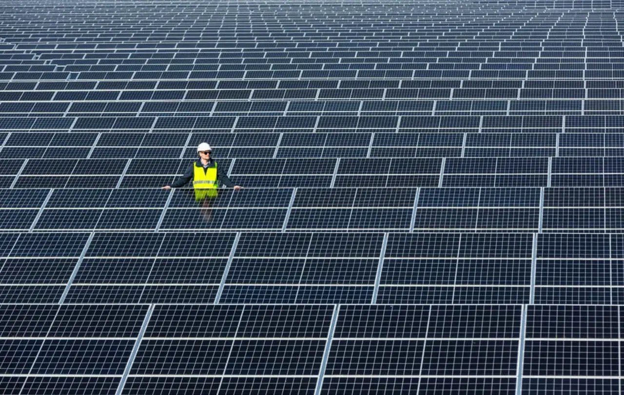 Die Investition der Landeskirche in den Solarpark leistet einen Beitrag zur Bewahrung der Schöpfung.