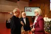 Wolfgang Vögele, Hans Fischer und Synodalpräsidentin Sabine Foth vlnr