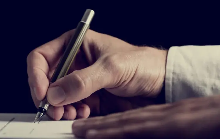 Unterschrift Unterschrift