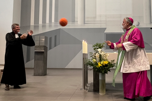 Gedenktag für die Opfer von Flucht und Vertreibung 2025 Landesbischof Ernst-Wilhelm Gohl und Weihbischof Themas Maria Renz