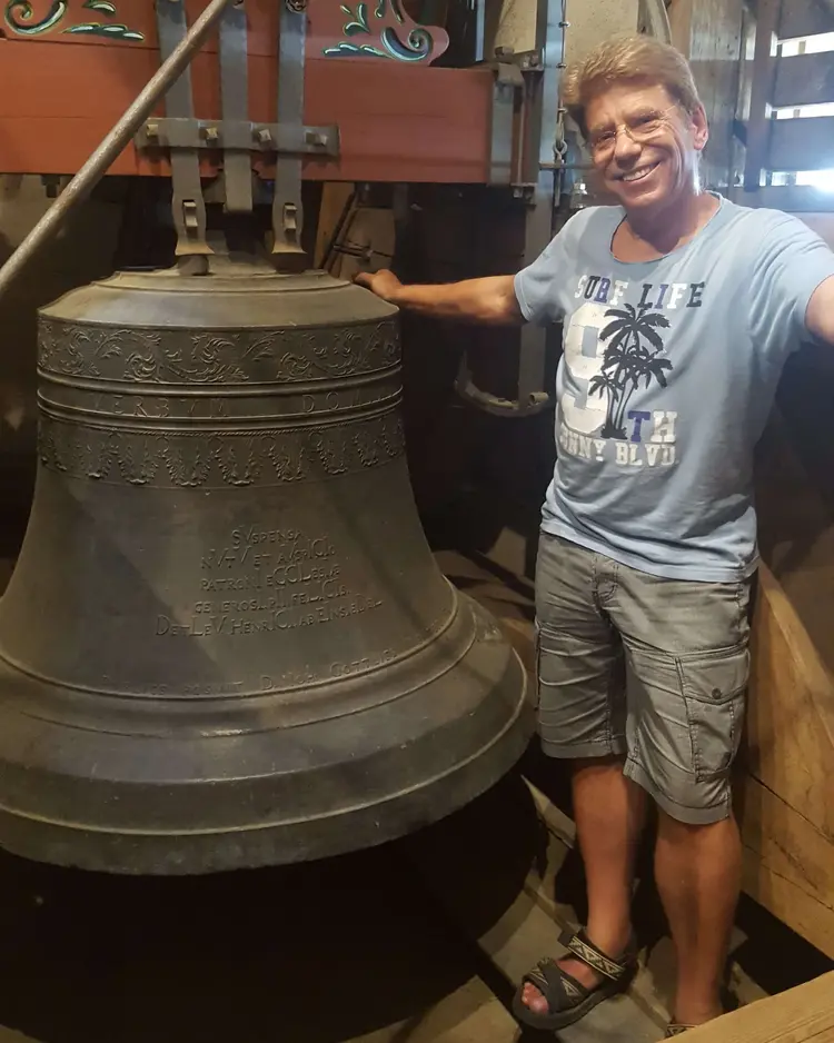 Glockenküster Klaus Hammer