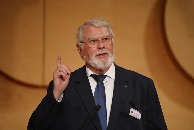 Herbsttagung der württembergischen evangelischen Landessynode im Hospitalhof.