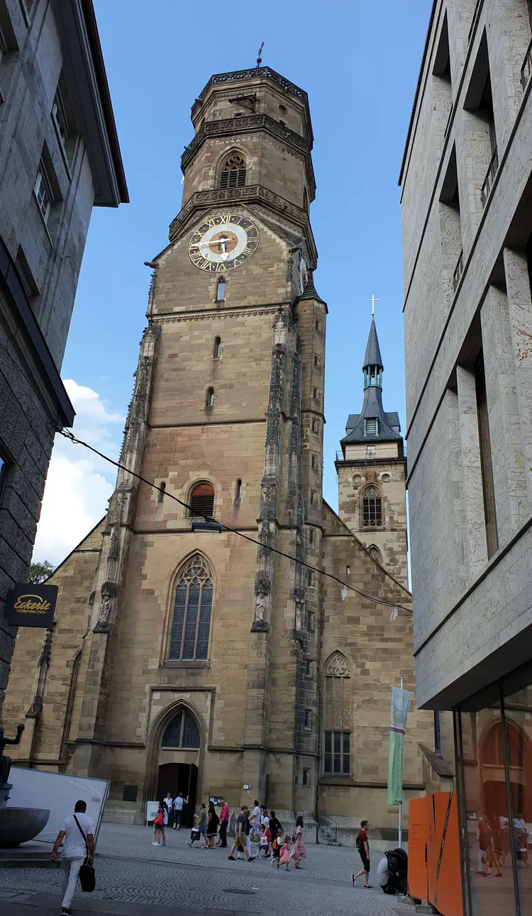 Die Stuttgarter Stiftskirche.