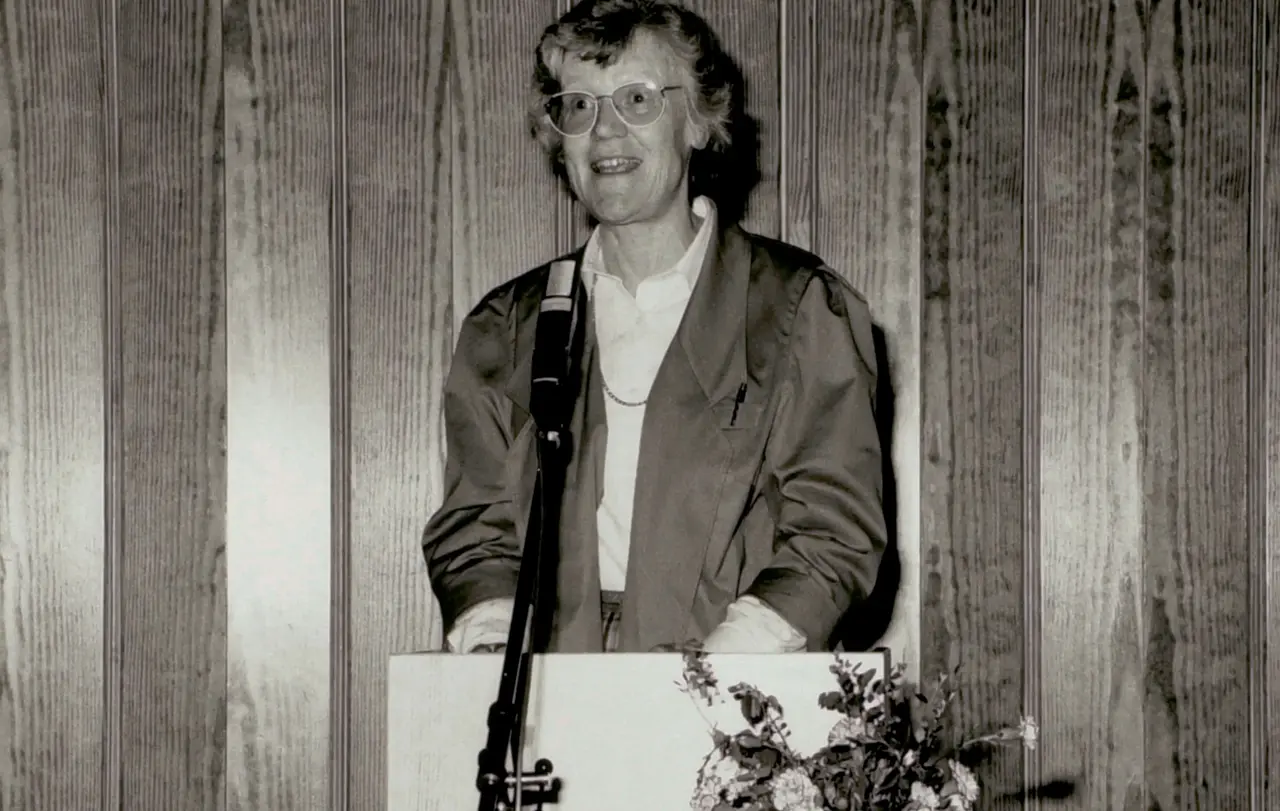 Heidi Sörensen wurde 1981 als erste Frau in die Leitung einer deutschen Landeskirche berufen.