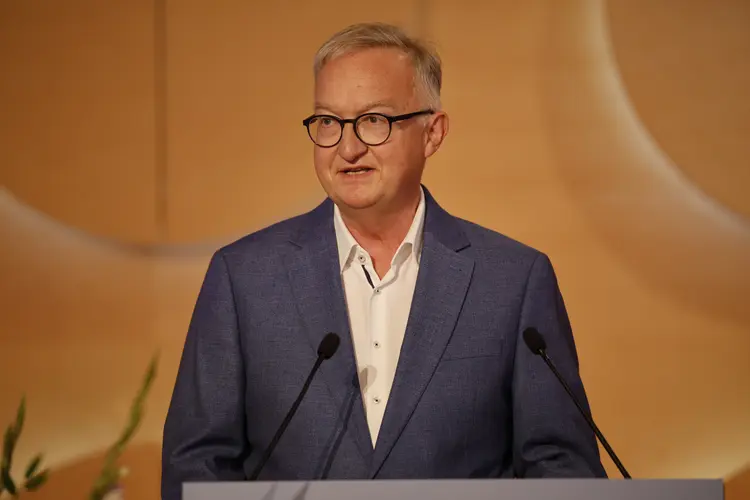 Sommertagung der württembergischen evangelischen Landessynode im Hospitalhof.