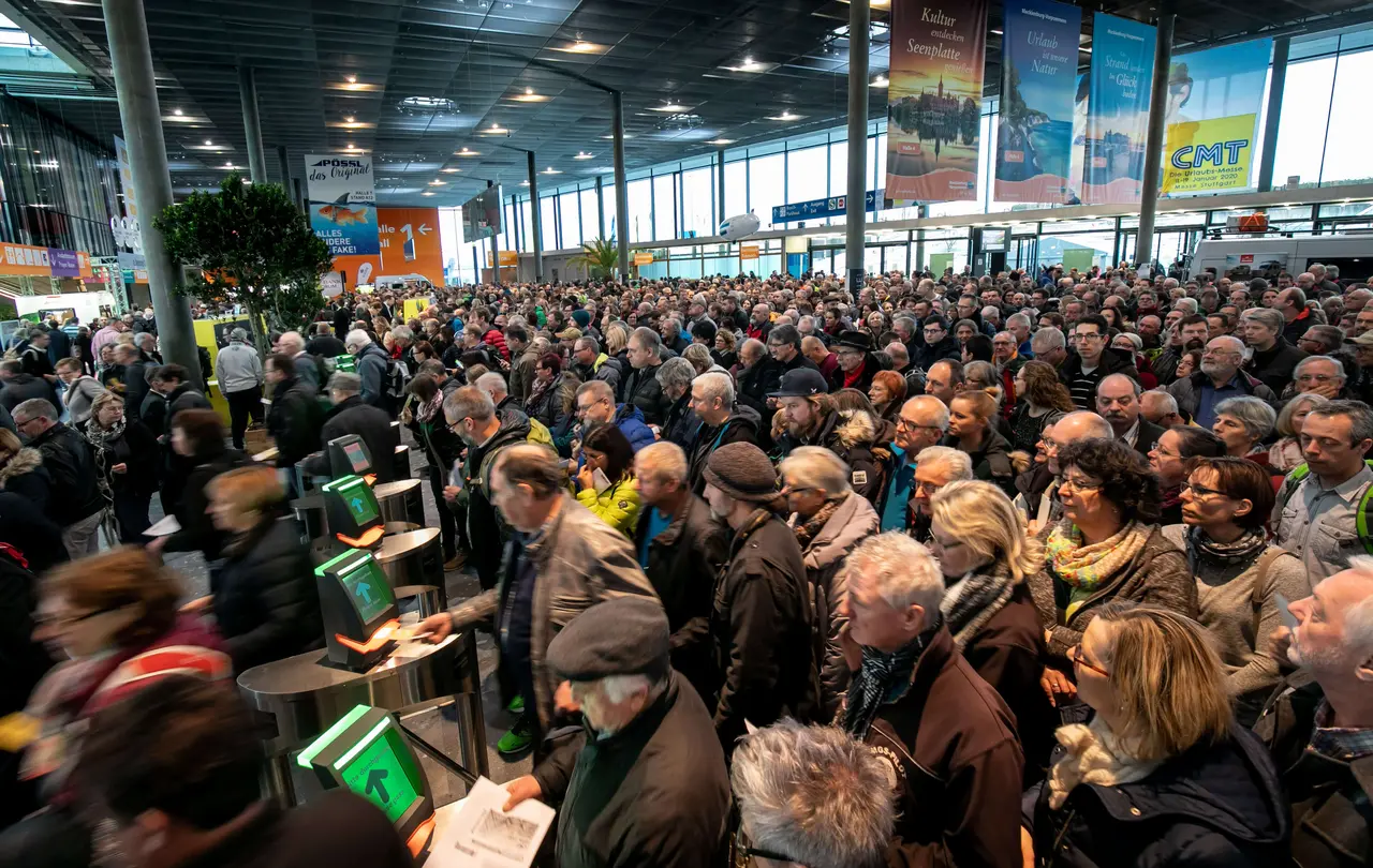 Besucheransturm zur Eröffnung der CMT 2019.