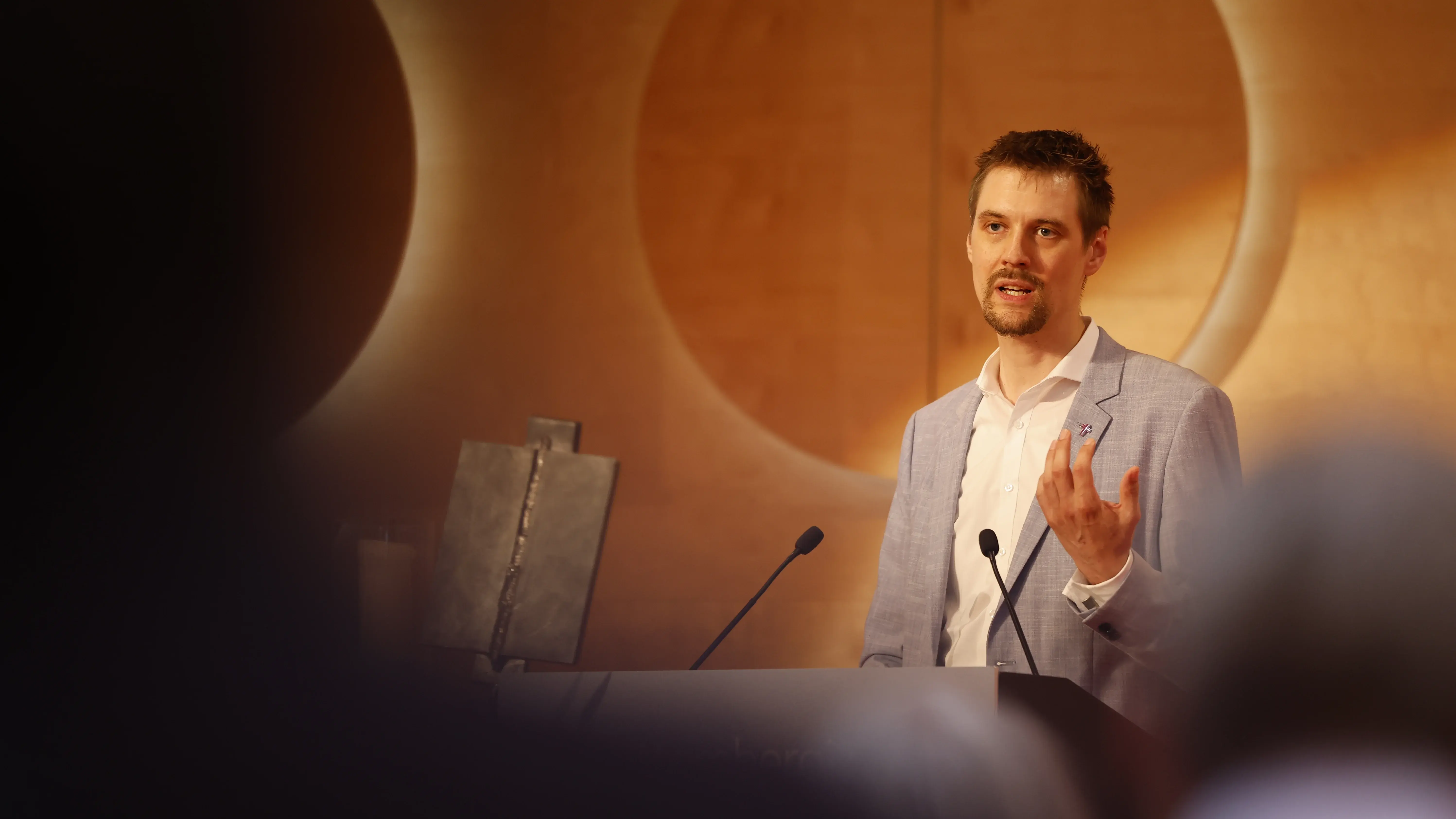Sommertagung der württembergischen evangelischen Landessynode im Hospitalhof.