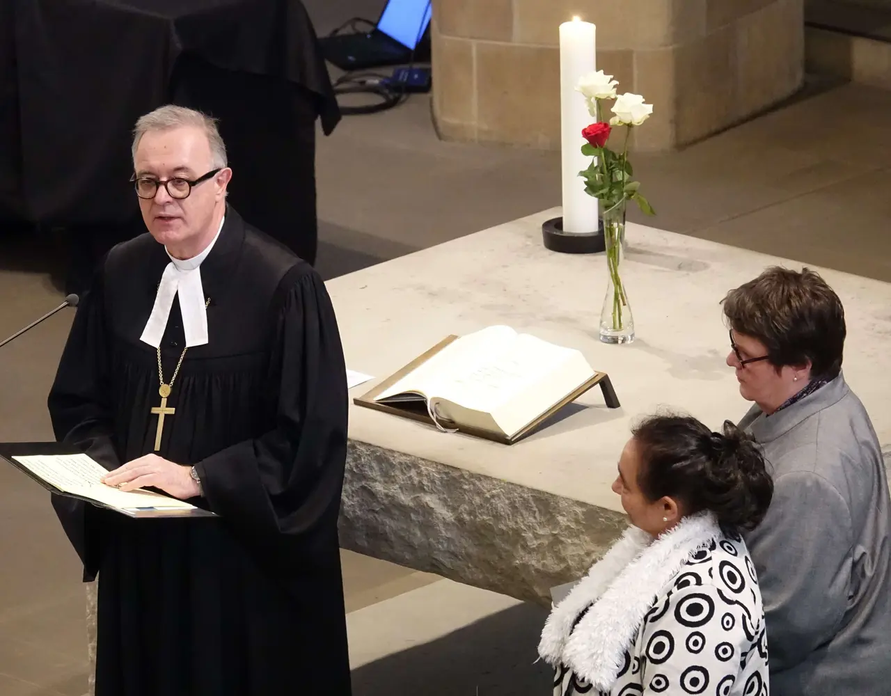 Ökumenischen Gottesdienst 2018, der an die Deportation von Sinti und Roma vor 75 Jahren erinnerte