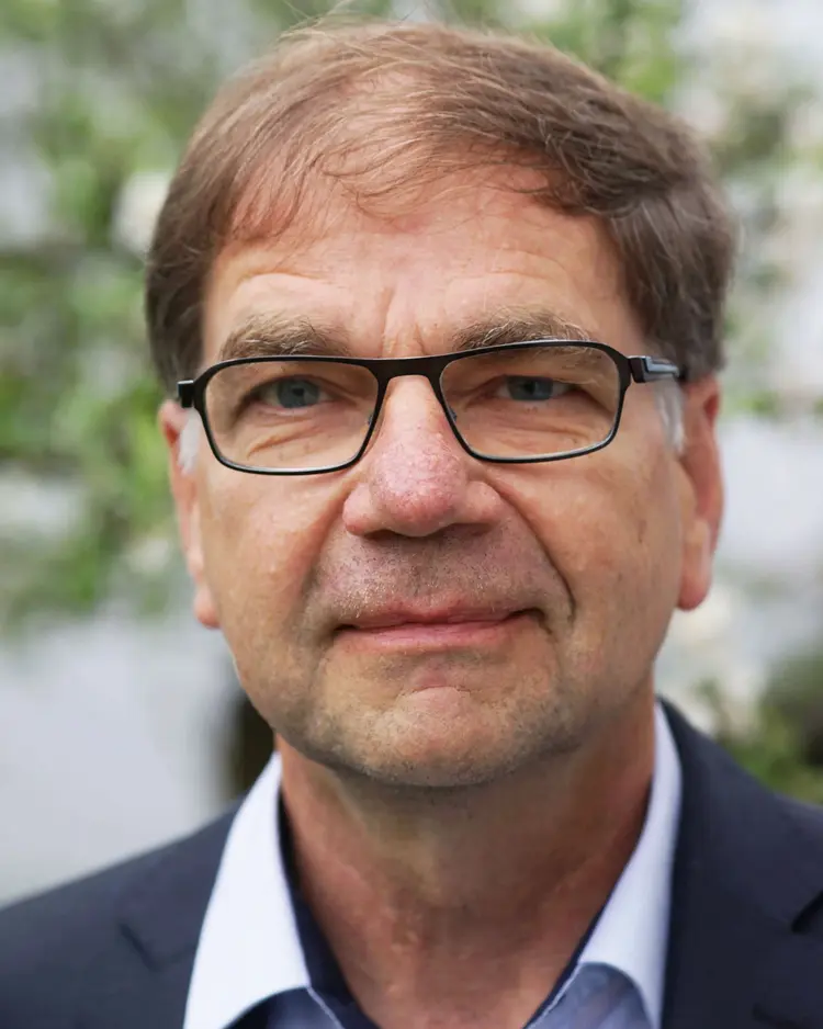 Kirchenmusikdirektor Helmut Brand.