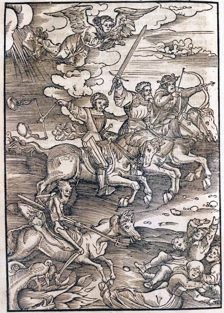 Das Jüngste Gericht im so genannten Septembertestament.