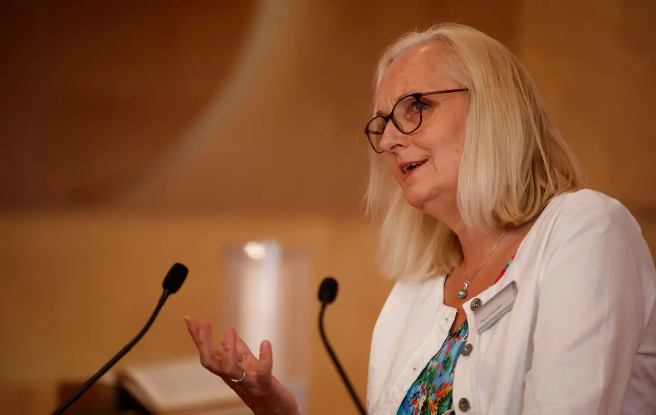 Yasna Crüsemann, Vorsitzende des Ausschusses für Mission, Ökumene und Entwicklung.