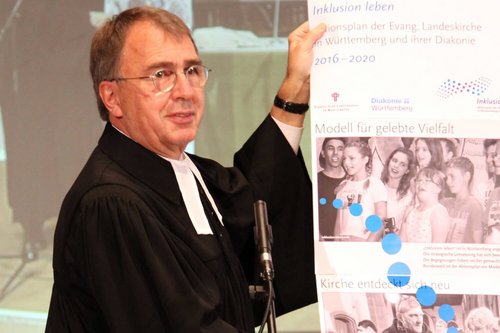 Aktionsplan Inklusion Abschlussgottesdienst Dieter Kaufmann Foto Wolfram Keppler