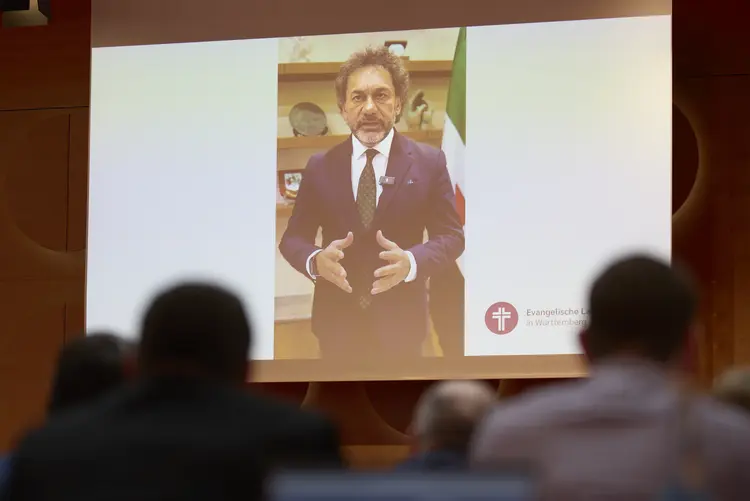 Pfarrer Dr. Haroutune Selimian, Oberhaupt der Armenisch-Protestantischen Kirche in Syrien (Aleppo)