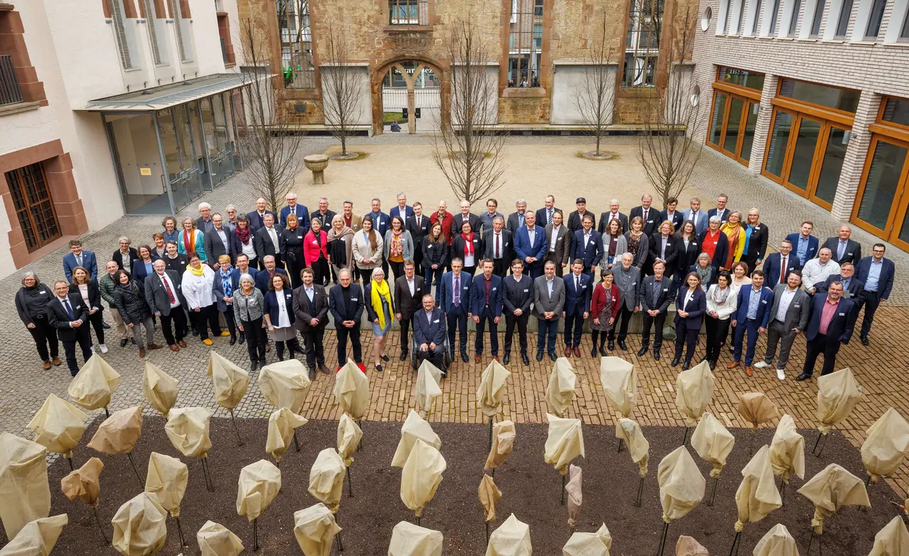 Die 16. Landessynode bei ihrer Frühjahrstagung 2022.