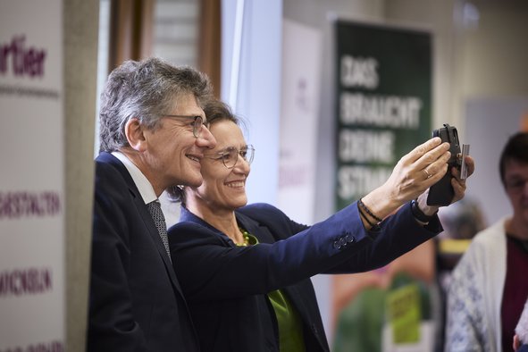 Herbsttagung der württembergischen evangelischen Landessynode im Hospitalhof.