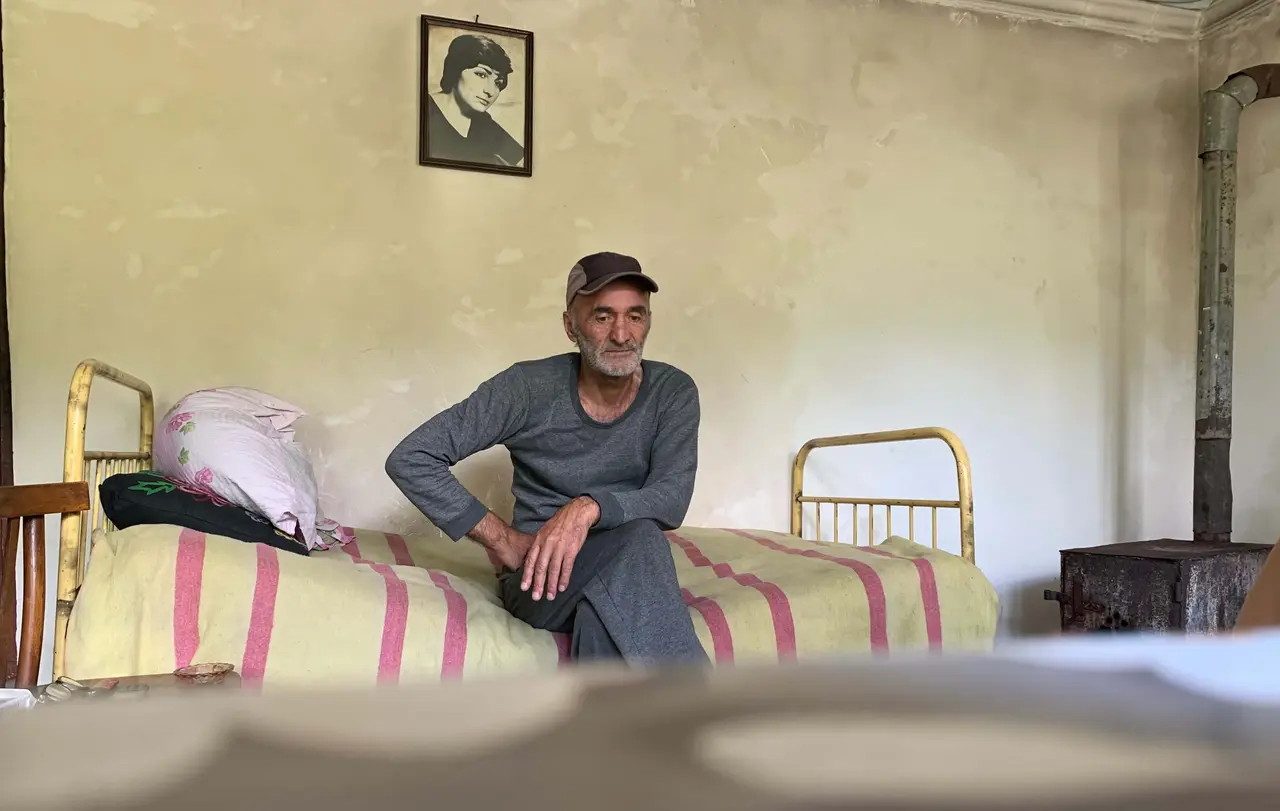 Der mobile Pflegedienst betreut rund 200 alte und hilfsbedürftige Menschen wie diesen Mann.