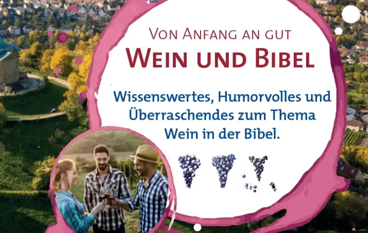 Am Sonntag, 30. August, startet nach der Weinandacht die Wanderausstellung „Von Anfang an gut. Wein und Bibel“.