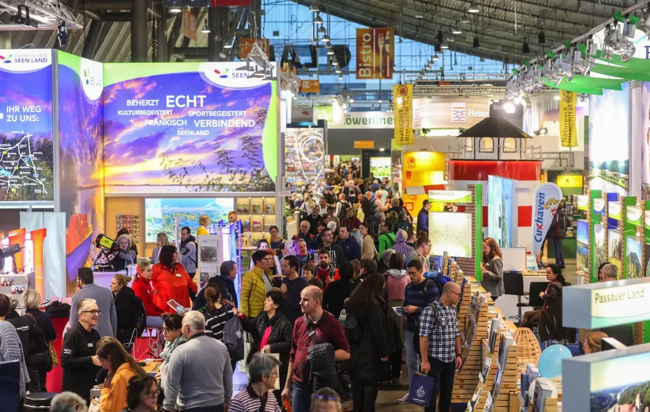 „Kraftorte“ heißt das Thema des gemeinsamen CMT-Stands der vier gro0ßen Kirchen in Baden-Württemberg.