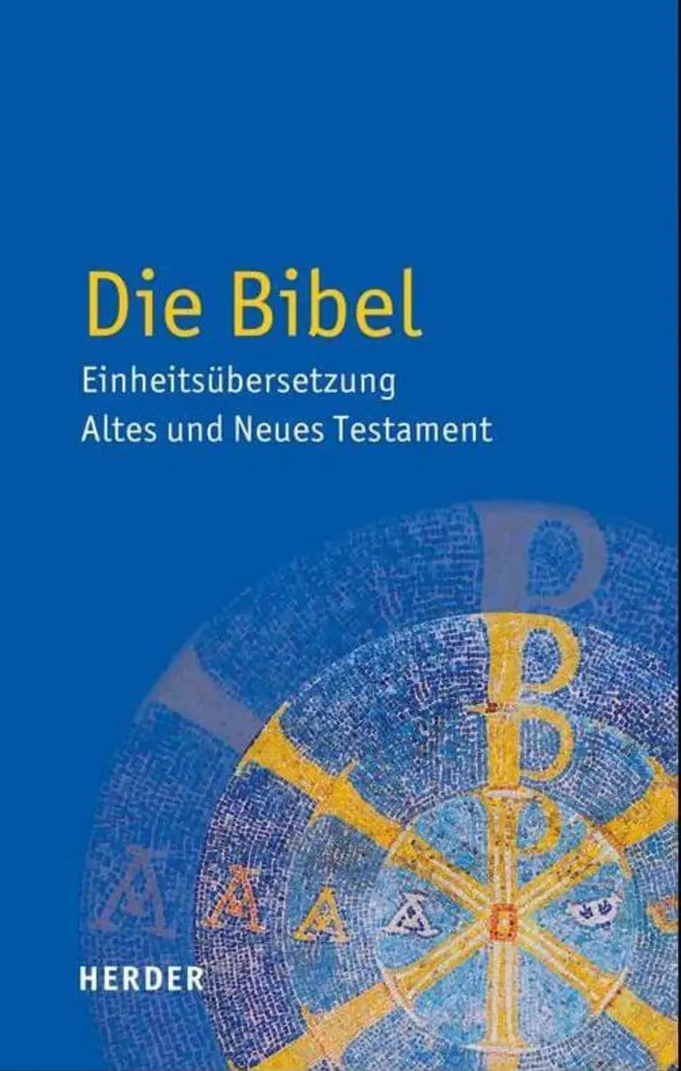 Ein Cover eines Exemplars der Bibel-Einheitsübersetzung.