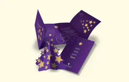 Die Weihnachtskarten "Unter einem guten Stern" für 2020