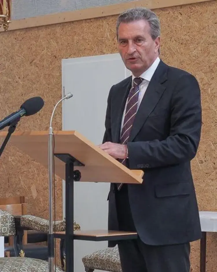 EU-Kommissar Günther Oettinger
