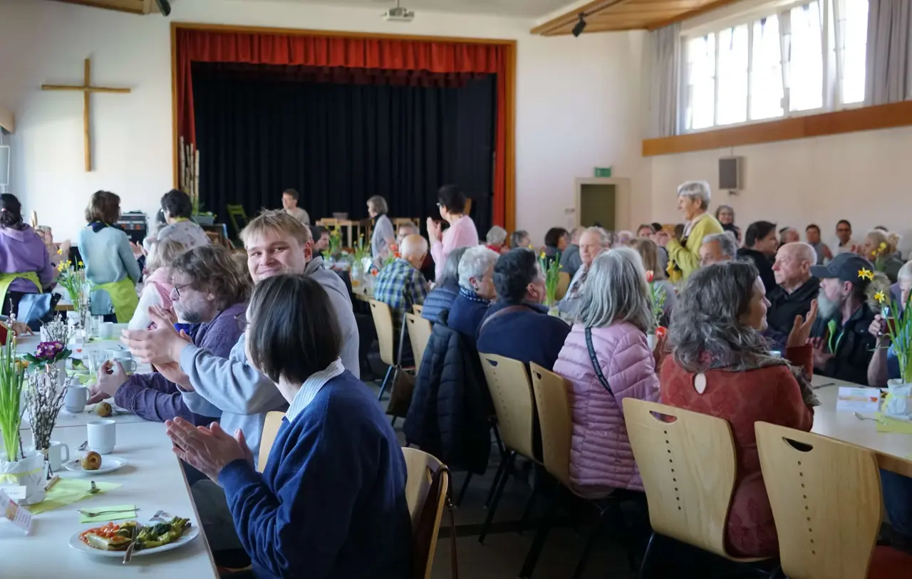 Ein Eindruck aus der Herrenberger Vesperkirche.