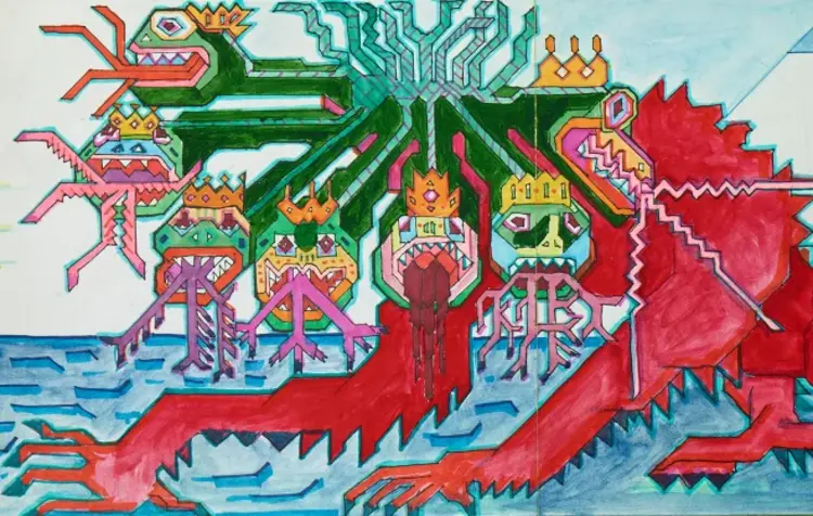 Das im Leporello-Format gehaltene Werk gilt als längste Bibel der Welt.