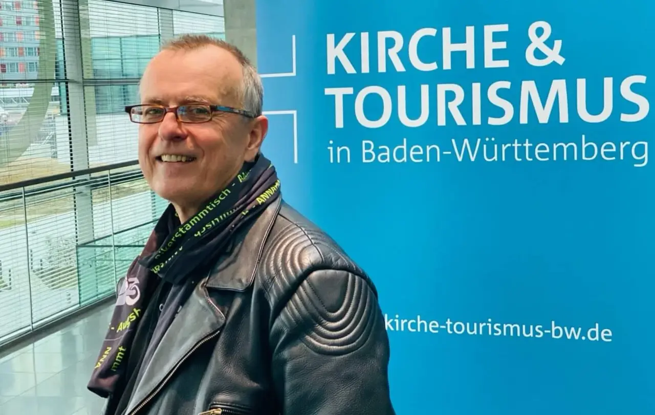 Motorradpfarrer Frank Witzel.