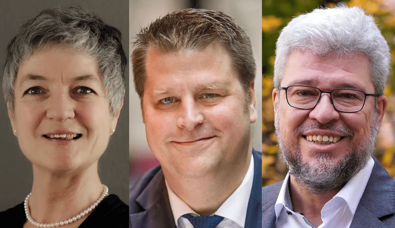 Carmen Rivuzumwami und Christian Schuler traten im Oktober offiziell ihre neuen Ämter an. Markus Schoch wird voraussichtlich im Frühjahr 2022 sein Amt als Prälat von Reutlingen aufnehmen.