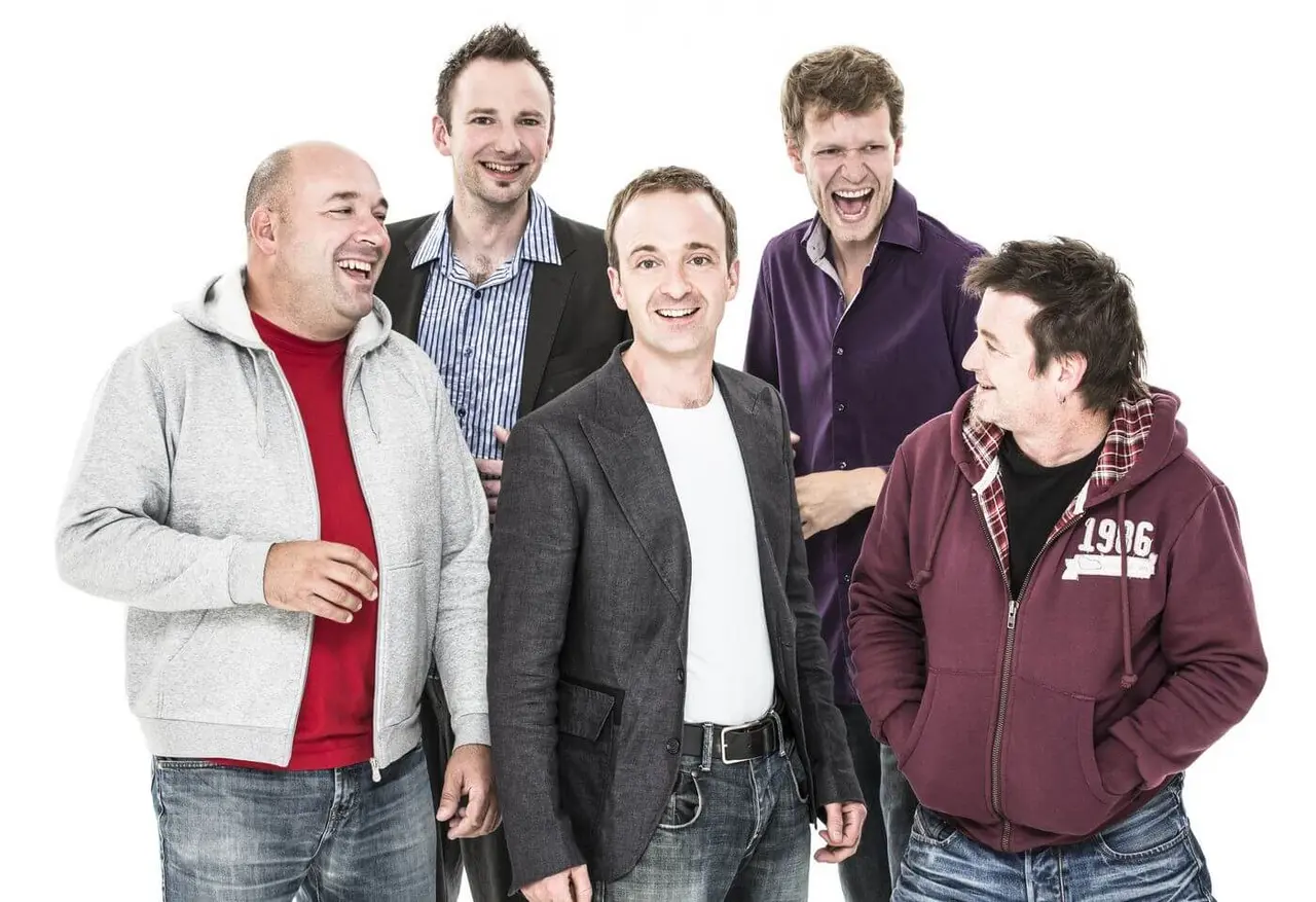 Die Band "Füenf" Die Band "Füenf"