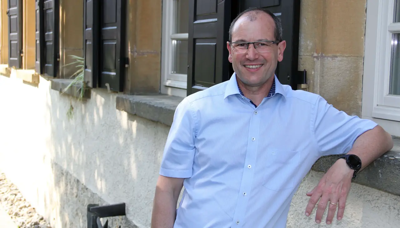 Bernhard Schaber-Laudien: Noch ist der 50-Jährige Gemeindepfarrer in Ofterdingen; ab dem 1. Oktober betreut er im nordbadischen Hardheim Soldaten der Bundeswehr und ihre Familien.