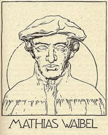 Zeichnung im Evangelischen Gemeindeblatt für das Allgäu vom September 1925 zum 400-
jährigen Reformationsjubiläum.