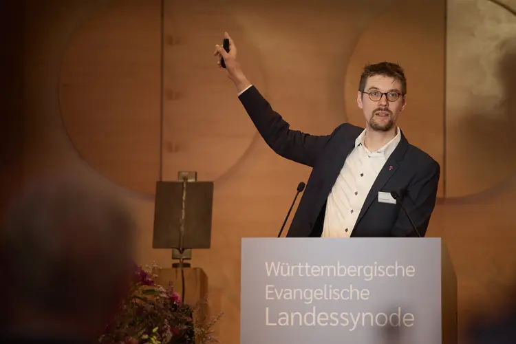 241016gs0001 Herbsttagung der Württembergischen evangelischen Landessynode im Hospitalhof.