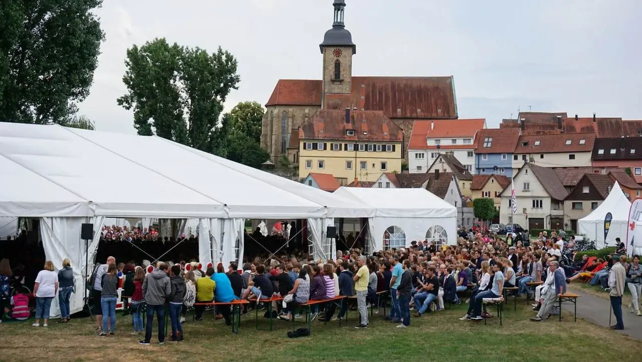 Zeltkirche in Lauffen 2016