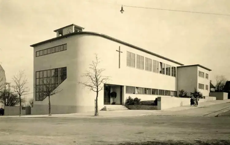 Stuttgarter Brenzkirche 1933