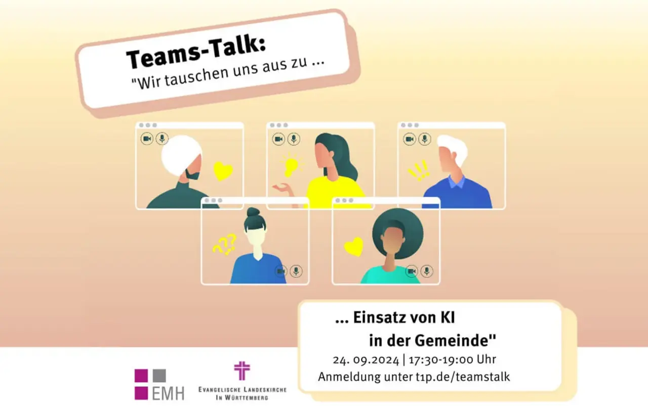 Teams-Talk: Einsatz von KI in der Gemeinde