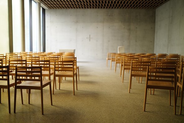 Der Neubau des Dienstgebäudes des Oberkirchenrats - Kapelle