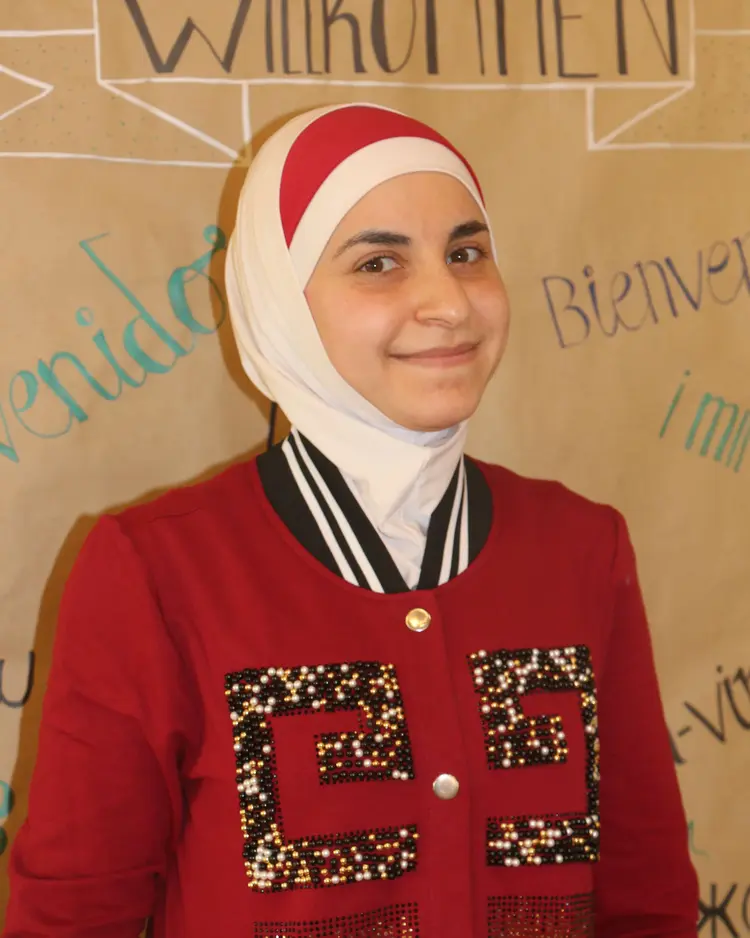 Aus Damaskus geflohen, lebt auch Alyaa Elkhudary im Hoffnungshaus in Leonberg