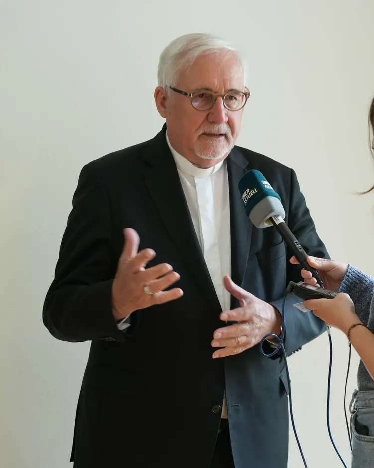 Bischof Dr. Gebhard Fürst (Diözese Rottenburg-Stuttgart) bei der Veranstaltung zum Auftakt der Woche für das Leben.