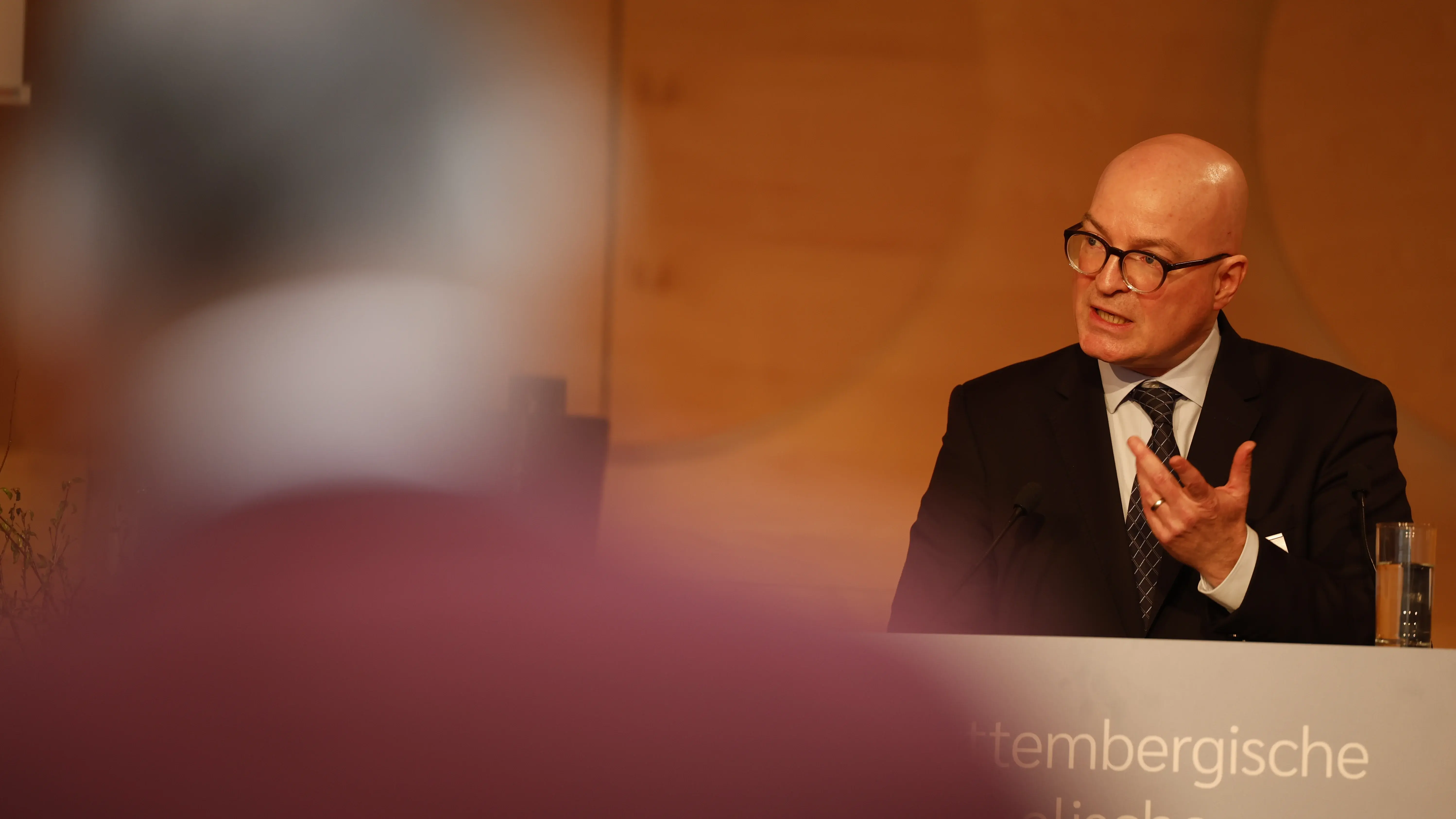 Oberkirchenrat Dr. Jörg Schneider, Leiter des Dezernats Theologie, Gemeinde und weltweite Kirche